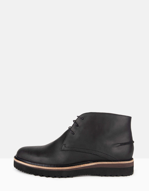 THE FRASER - BLACK - CROFT X MODERN PIRATE – Croft Shoes